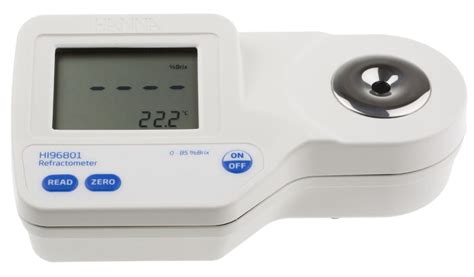 hanna instruments hi 96801 refractometer 0 85 brix|hanna brix refractometer.